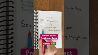 Present Perfect Continuous Tense İle Cümle Kurma Mantığı #furkanlaingilizce