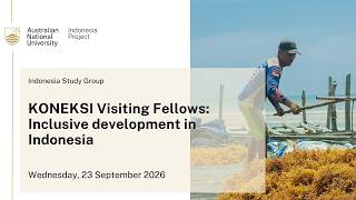 Download lagu Special ISG KONEKSI Visiting Fellows: Inclusive development in Indonesia
