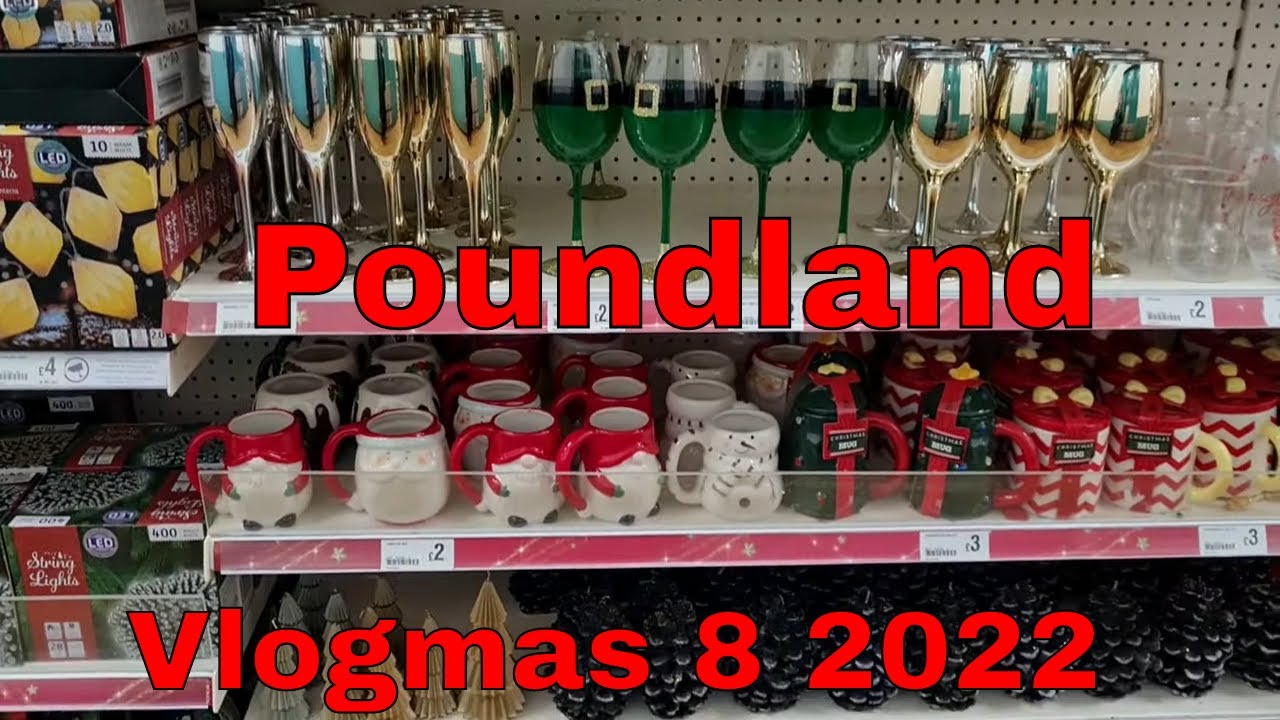 Poundland and a mini haul, Vlogmas 8 2022