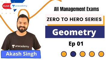 Zero to Hero Series in Geometry | Ep 01 | Akash Singh | Unacademy CATalyst