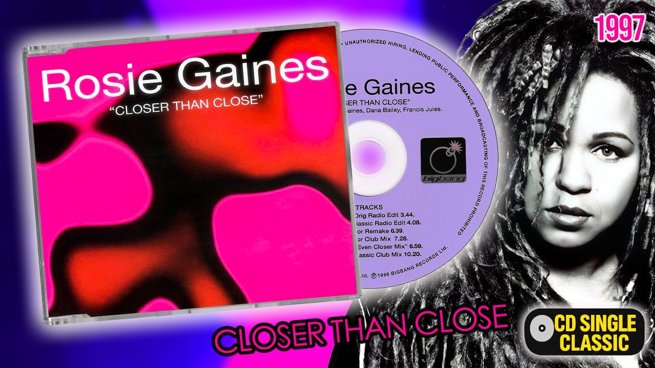 Rosie Gaines – Closer Than Close (Club Version) [1997 CD Single