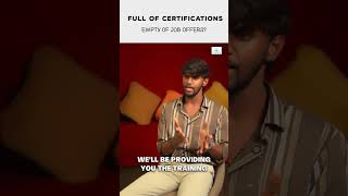 Why do some people have many certifications but still struggle to get job offers