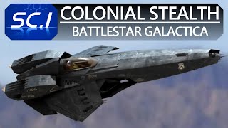 The Blackbird and evolution of colonial stealth tech | Battlestar galactica lore