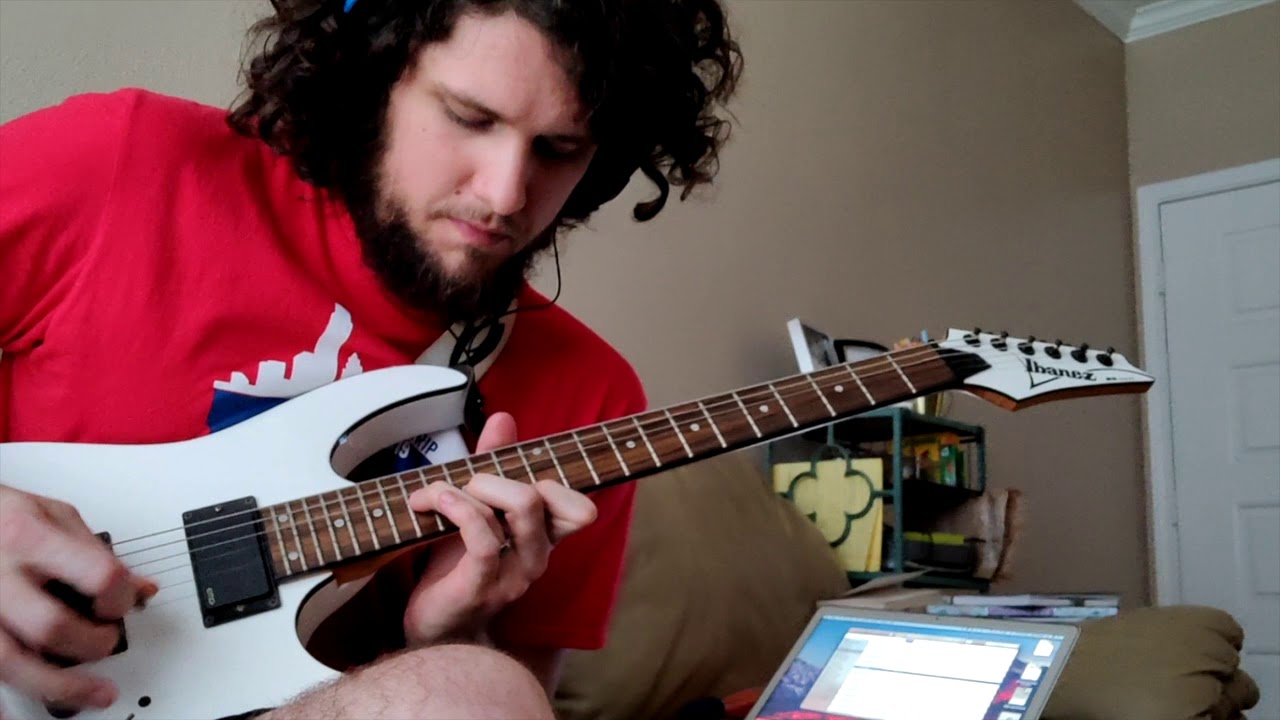 Writing on the Walls Underoath Guitar Cover YouTube