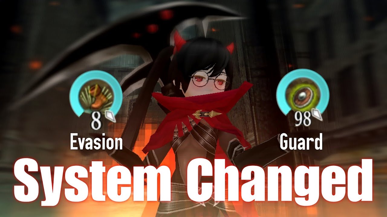Toram Online｜Guide : All about NEW System Evasion & Guard