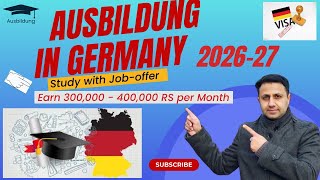 Ausbildung in Germany 2026 | after 12th class I Vocational training I Step by step