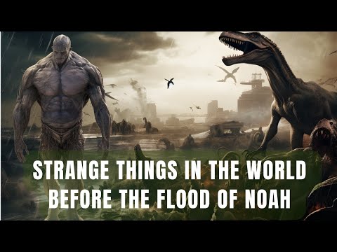 Strangest Things In The World Before The Flood Of Noah | Antediluvian World Before Flood Of Noah