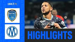 Estac Troyes vs Marseille highlights (0-2) - Ligue 1