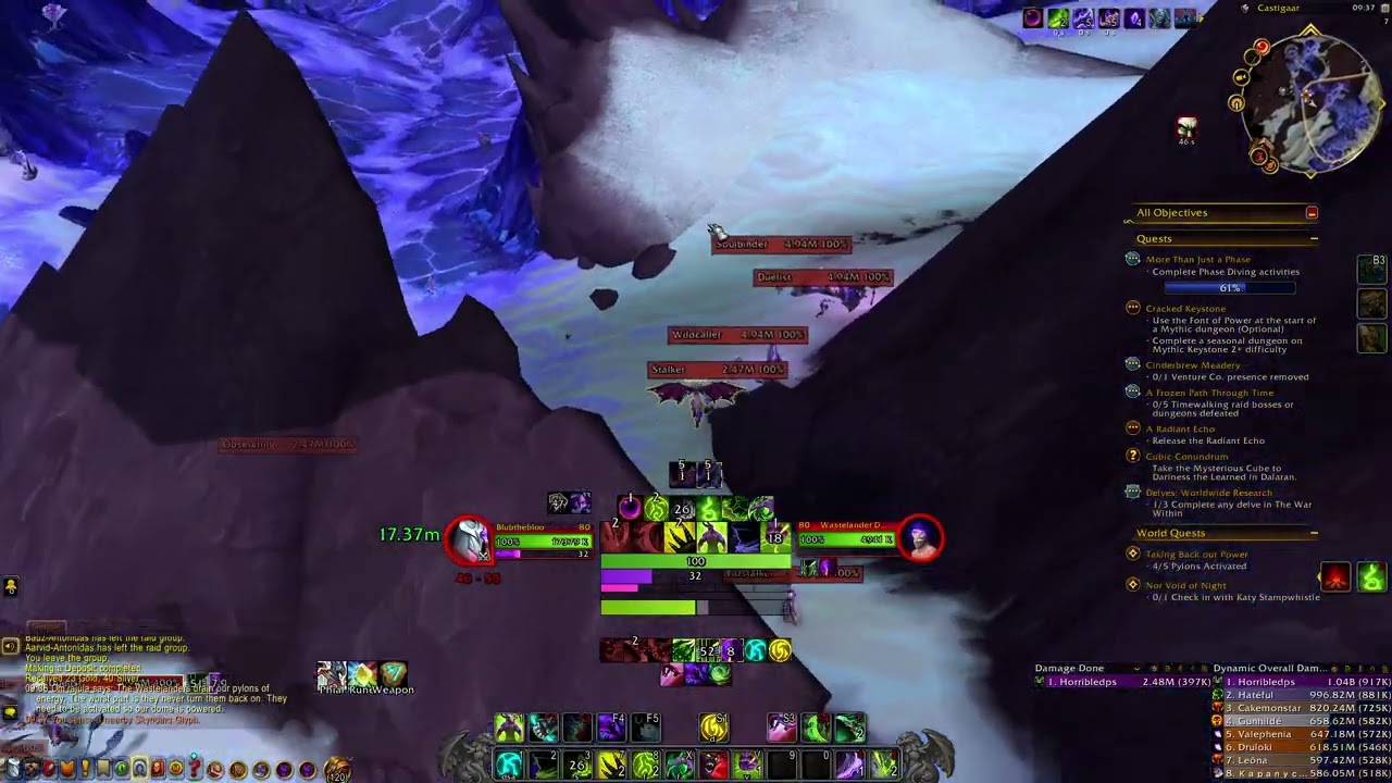 WoW War Within -  Patch 11.2 Ghosts of K'aresh Quest: Taking Back our Power