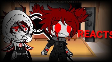 Fandoms reacts to Tricky Army VS Corruption Army | Credits to: @revolveranimations