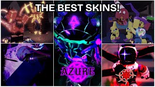 Using the BEST Azure Skins! | Roblox Forsaken