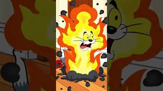 Funny 2D Cartoon Animation: [This Cat vs Mouse Battle Ends in FIRE 🔥] | Animation Hall