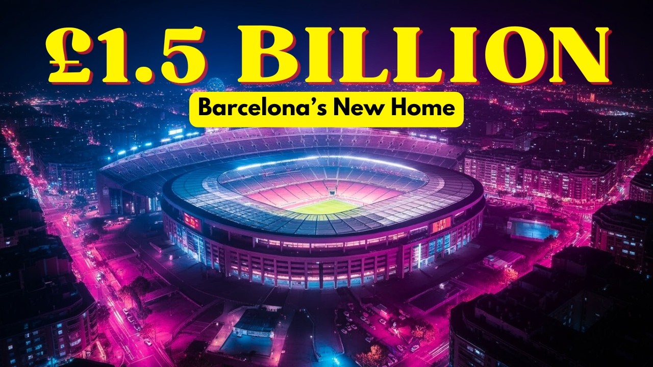 Inside BARCELONA'S €1.5 Billion NEW CAMP NOU Stadium.