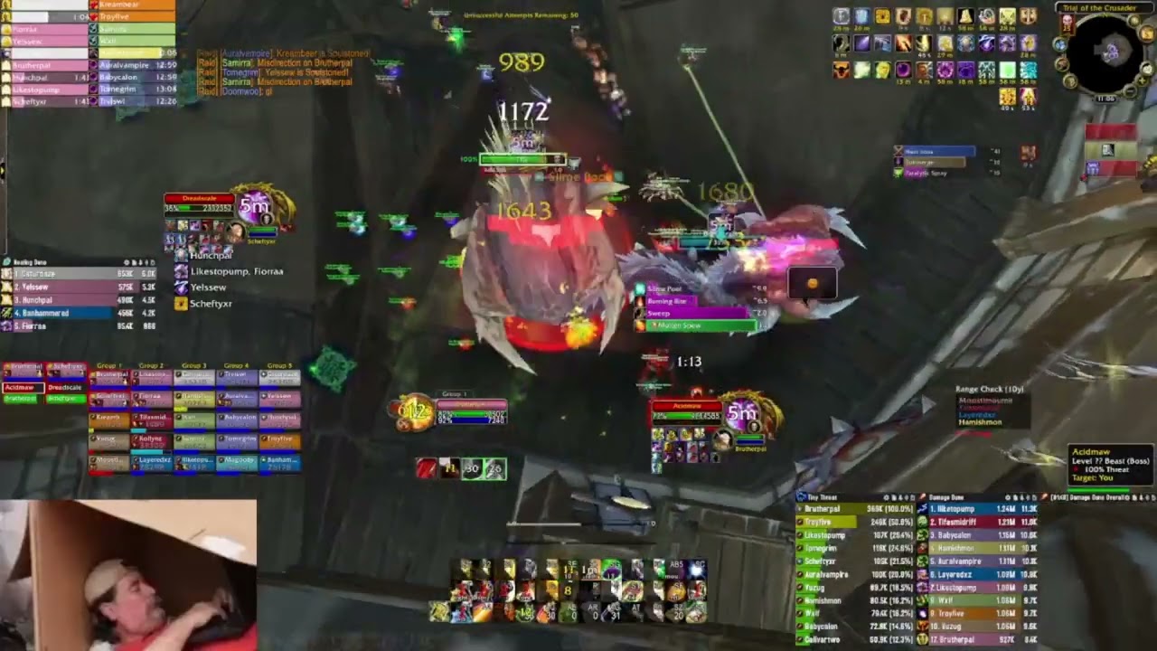 #1 World DPS Northrend Beasts | Wrath of the Lich King Protection Paladin