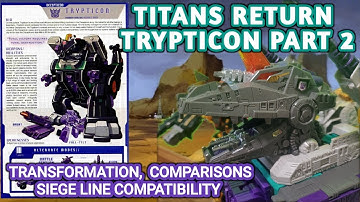 VLOG 84: TRYPTICON PART 2 - Transformation, comparisons with the Siege Line (in 14 minutes!)