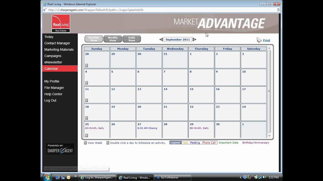 AGENTSWeek 1 Dilbeck Real Living Jumpstart Using MarketAdvantage  Discover opportunities in your Branding!