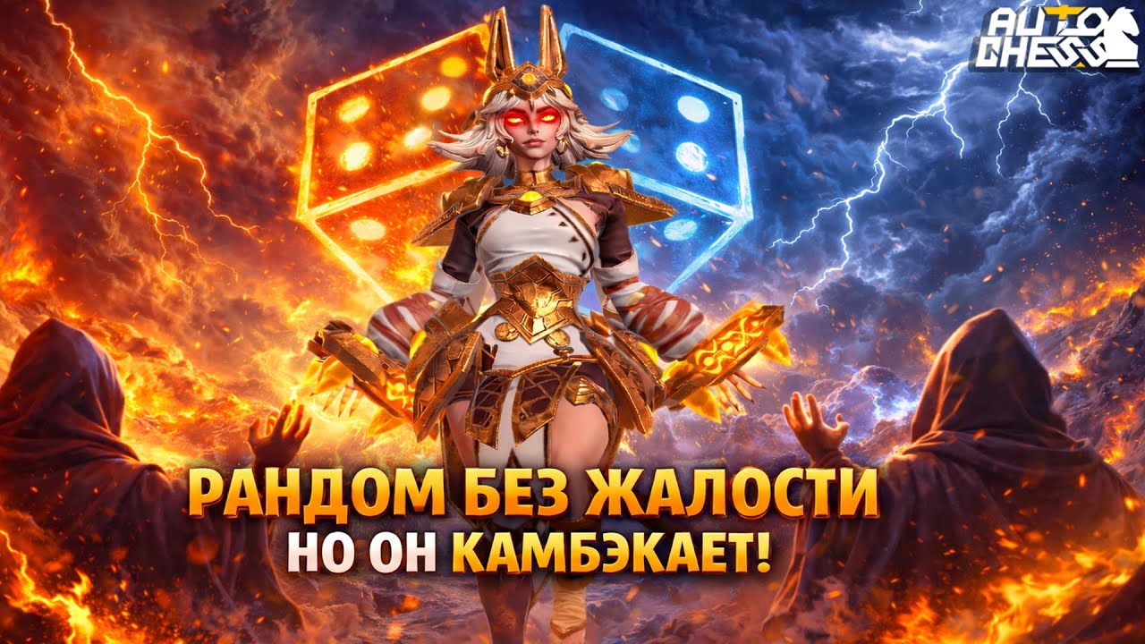 РАНДОМ БЕЗ ЖАЛОСТИ… НО ОН КАМБЭКАЕТ! ► Auto Chess S35