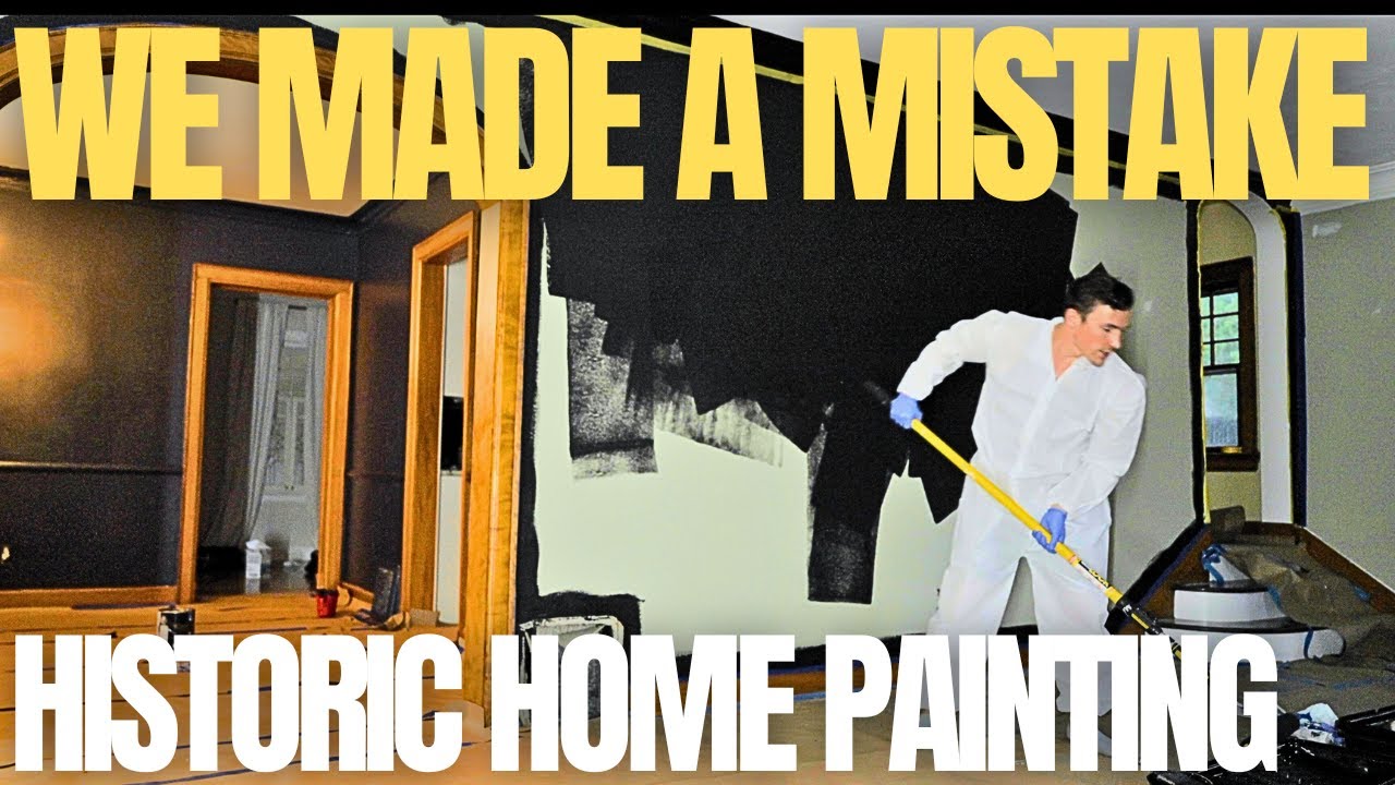 Revealing a Historic Home's HIDDEN Beauty with Fresh Paint!