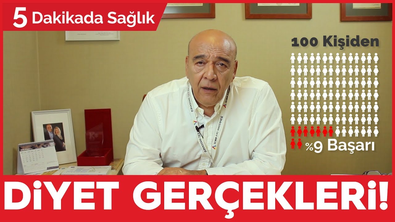 DİYET GERÇEKLERİ - (SAĞLIKLI KİLO VERMENİN SIRRI!) / 5 Dakikada Sağlık
