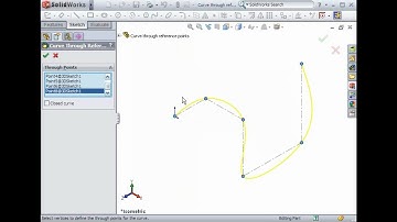 LearnSW for Advanced 04. Advanced Sketching - Curve (Solidworks Tutorial)