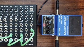 Pico System iii with BOSS SY-1