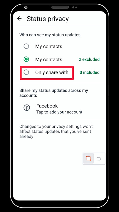 WhatsApp Status Hide Kaise Kare 🤔 How To Hide WhatsApp Status From Specific Contacts