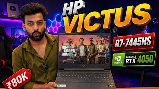 HP Victus Ryzen 7 7445HS RTX 4050 | Best Gaming Laptop Under 1 Lakh ⚡️ #hpvictus #rtx4050 