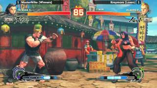 USF4 @ NLBC #103 - MasterMike21 (Rose) vs Kreymore (Abel) - GRAND FINALS