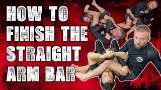 How To Finish Arm Locks | Jiu-Jitsu Fundamentals
