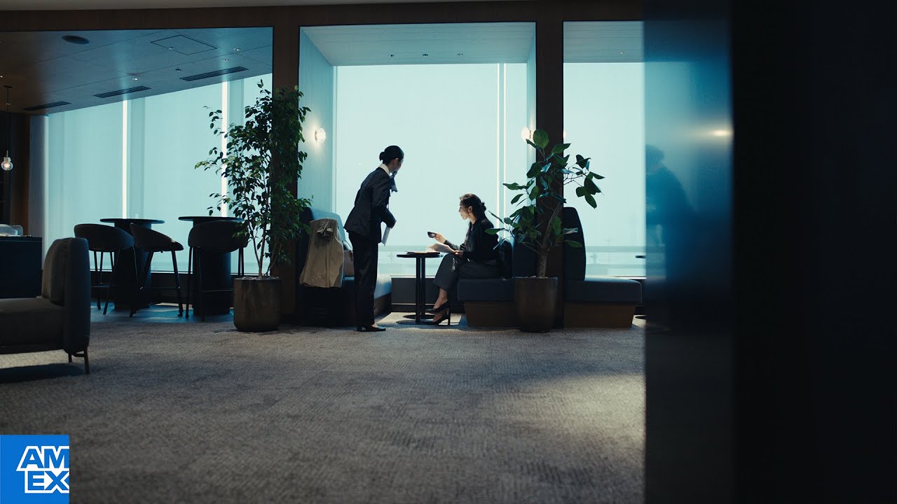 American Express Business — American Express Business Platinum Card: Rewards & Lounge Access (YouTube video ad)