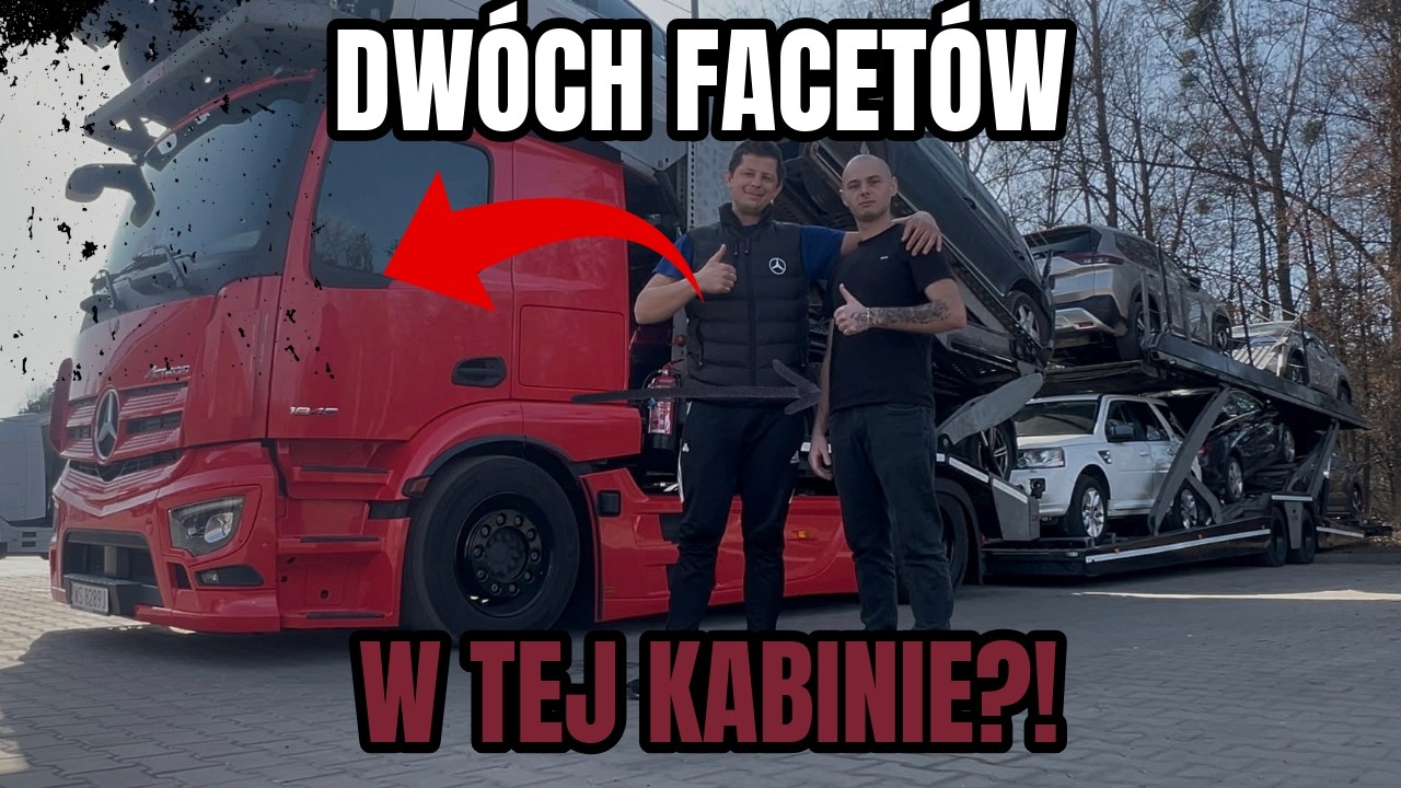 Autotransporter i DWÓCH kierowców – kulisy pracy- Szkolenie