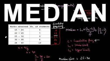 Finding median of a grouped data - Part 2 | Statistics