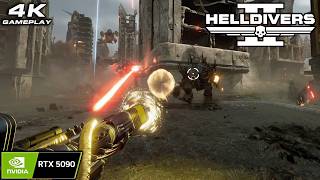 Helldivers 2: 4K Gameplay No Commentary ULTRA Settings | RTX 5090 P1296