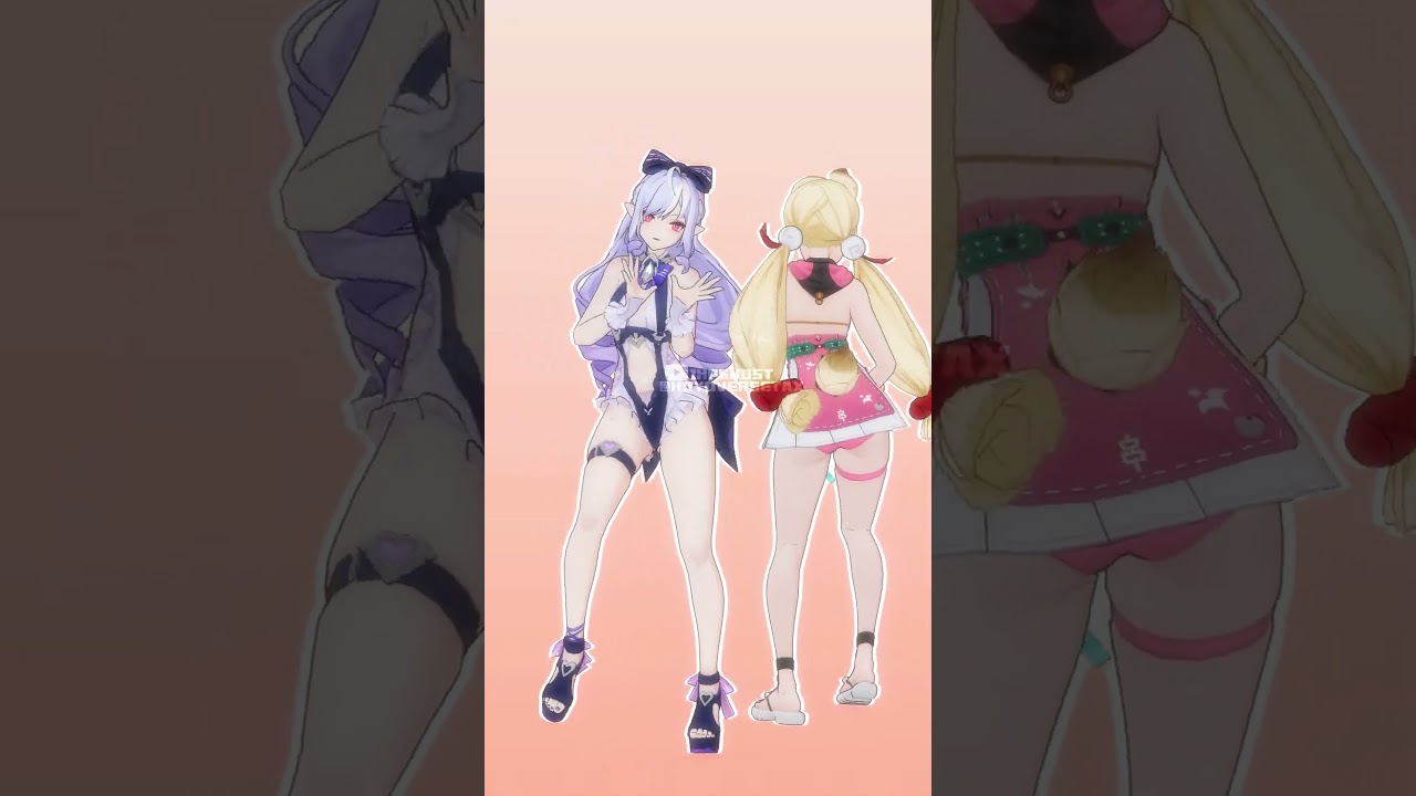 ALICE X VIVIAN - TERMINAL RANGER【ゼンレスゾーンゼロ:ZZZ MMD/4K/60FPS】#short #burnice #zzz