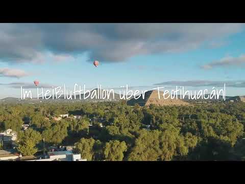 Heißluftballon Teotihuacan