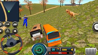 Uphill Offroad Bus Driving Simulator - Mountain Road Bus Games - Mobile Gameplay 18 screenshot 4