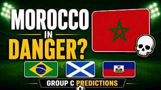 Predicting Every Game in Group C: Brazil, Morocco, Scotland, Haiti
