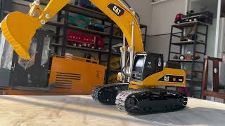 HUINA 580 1/14 RC Metal Hydraulic Excavator Modified Finished Product RTR