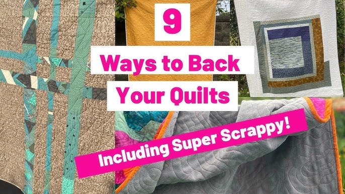 Quilting 101, Lesson 6 - The quilt sandwich (Quilt Backing and Batting) —  Joz Makes Quilts