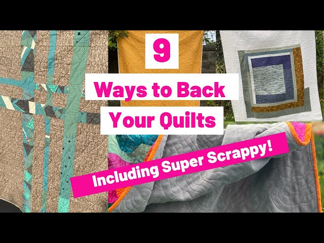 Creative Ideas for Using Sheets as Quilt Backs