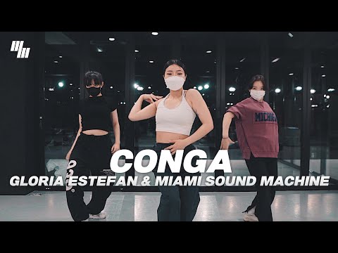 Gloria Estefan &amp;amp; Miami <strong>Sound</strong> Machine - Conga | Waacking Choreography by Joo-ryeong | LJ <strong>DANCE</strong> STUDIO