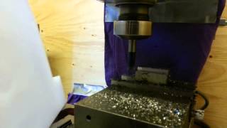 Julafräsen - Provkörning I Stål