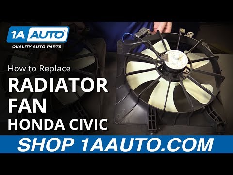 How to Replace a Radiator Fan 01-05 Honda Civic