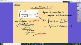 Improper Rational Functions
