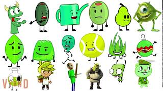 Which one of these green characters is the best?