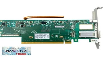 Mellanox 1 Port 200G QSFP56 IB ETH Network Card PCIe 2x3.0 X16 MCX654105A HCAT