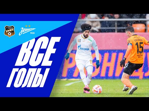 Ural Zenit Petersburg Goals And Highlights