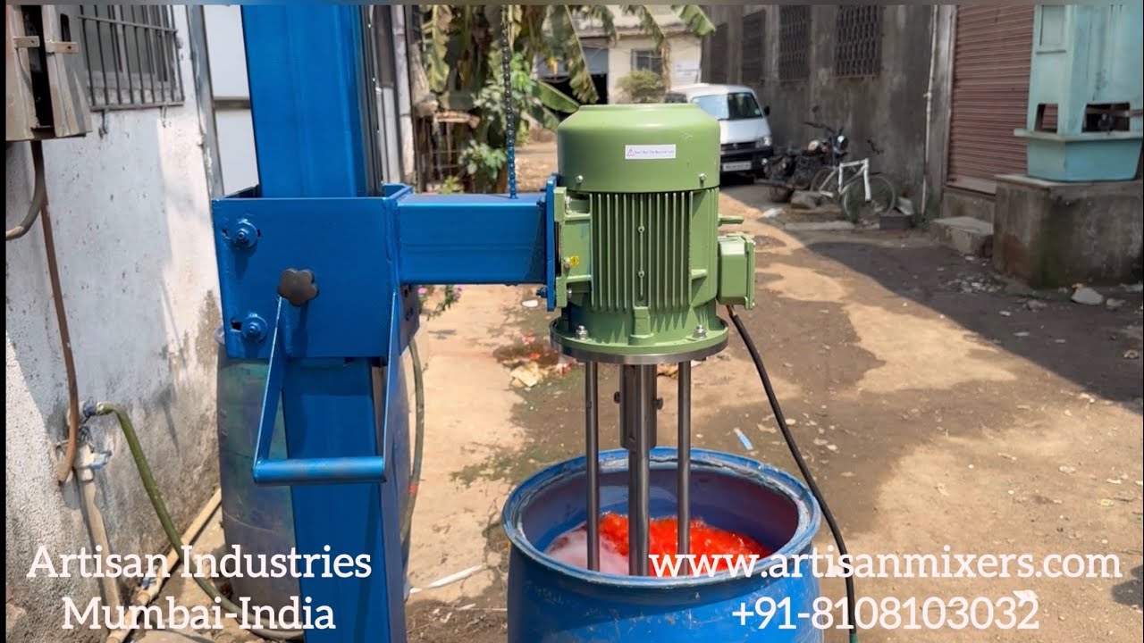 High Shear Batch Mixer- Manual Lifting