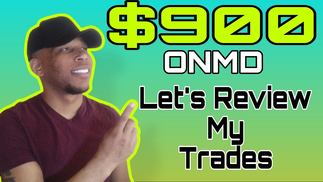 +150% Gapper ONMD, $900 Profit Day Trading - YouTube