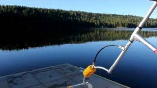 How to ride an aquaskipper Как ездит акваскипер